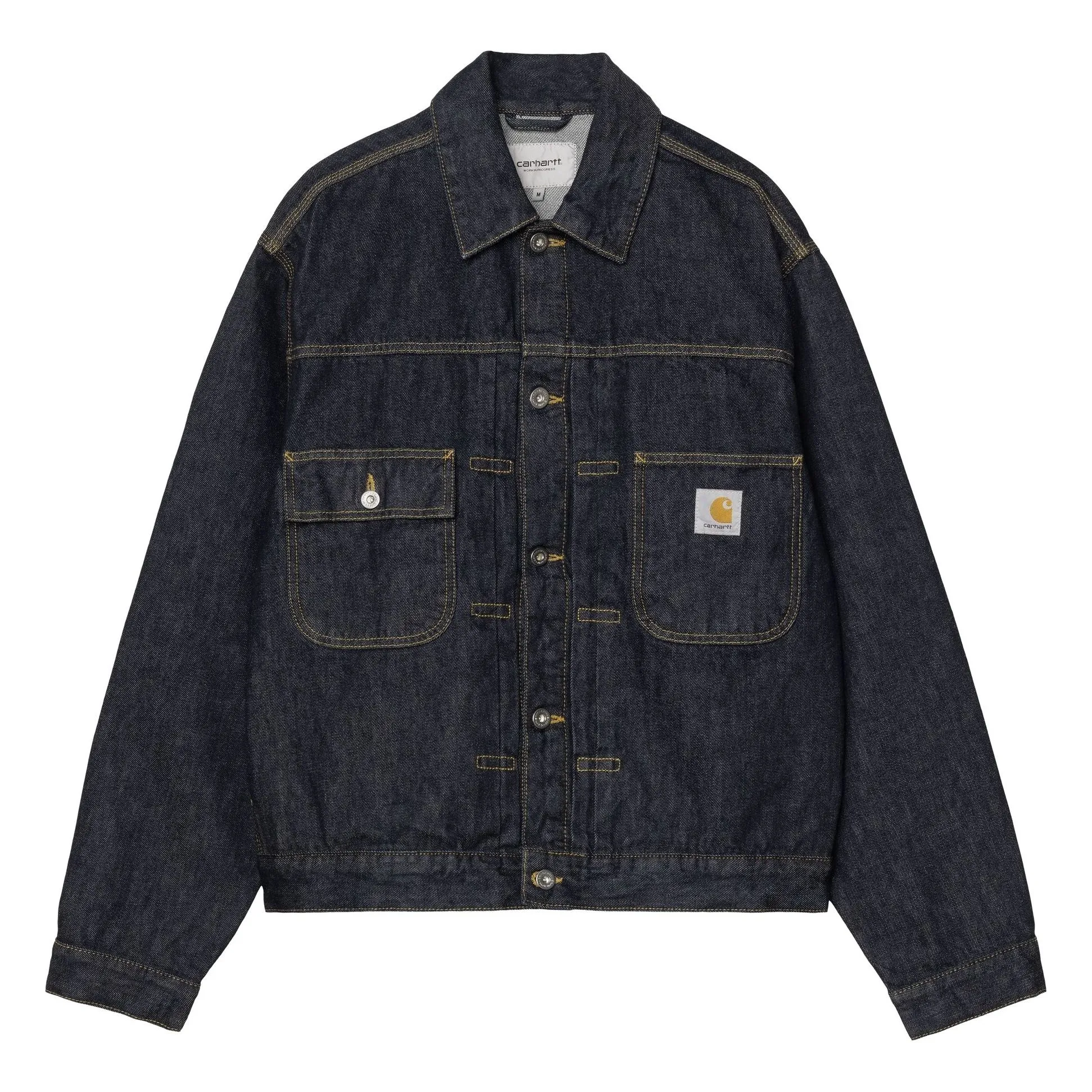 Carhartt Wip Navy Blue Belmar Denim Jacket