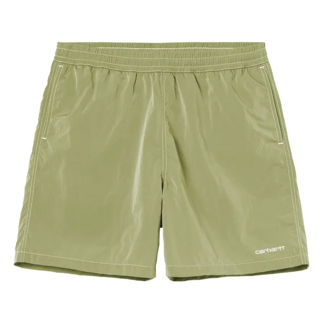 Short de Bain Canby | Vert Lichen