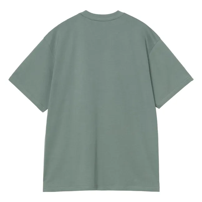 T-shirt S/S Madison | Bleu gris