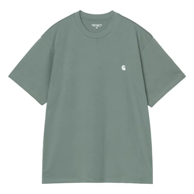 T-shirt S/S Madison | Bleu gris
