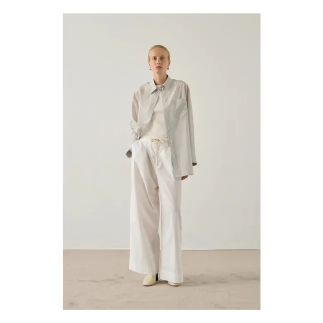 Chemise Francesca Coton | Gris clair