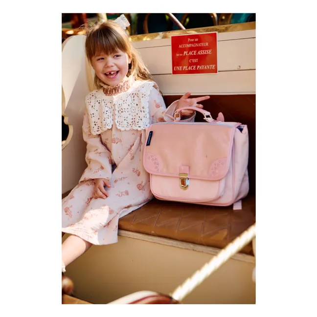 Cartera Oxford pequeña | Rosa empolvado