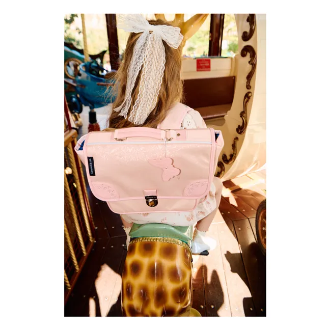 Cartera Oxford pequeña | Rosa empolvado