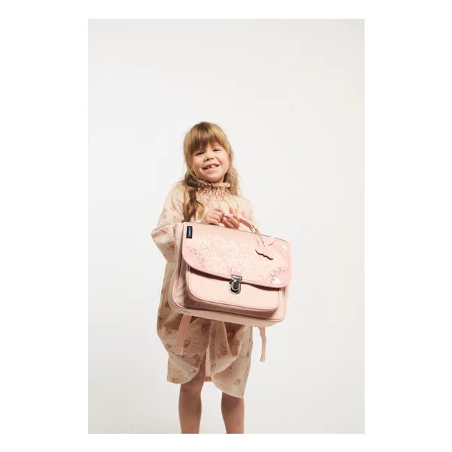 Petit Cartable Oxford | Rose poudré