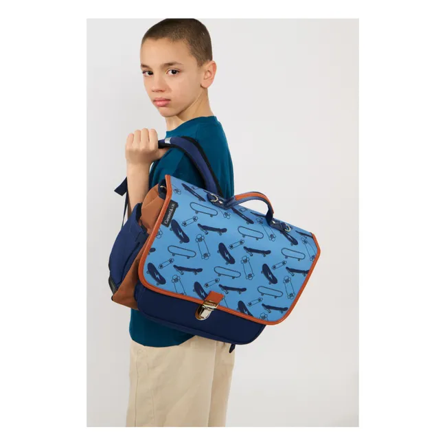 Cartable Skates | Bleu