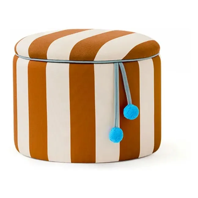 Pouf avec rangement Circus | Marron