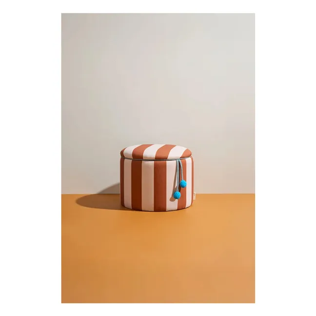 Pouf avec rangement Circus | Marron