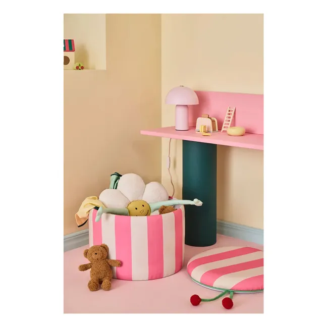 Pouf avec rangement Circus | Rose