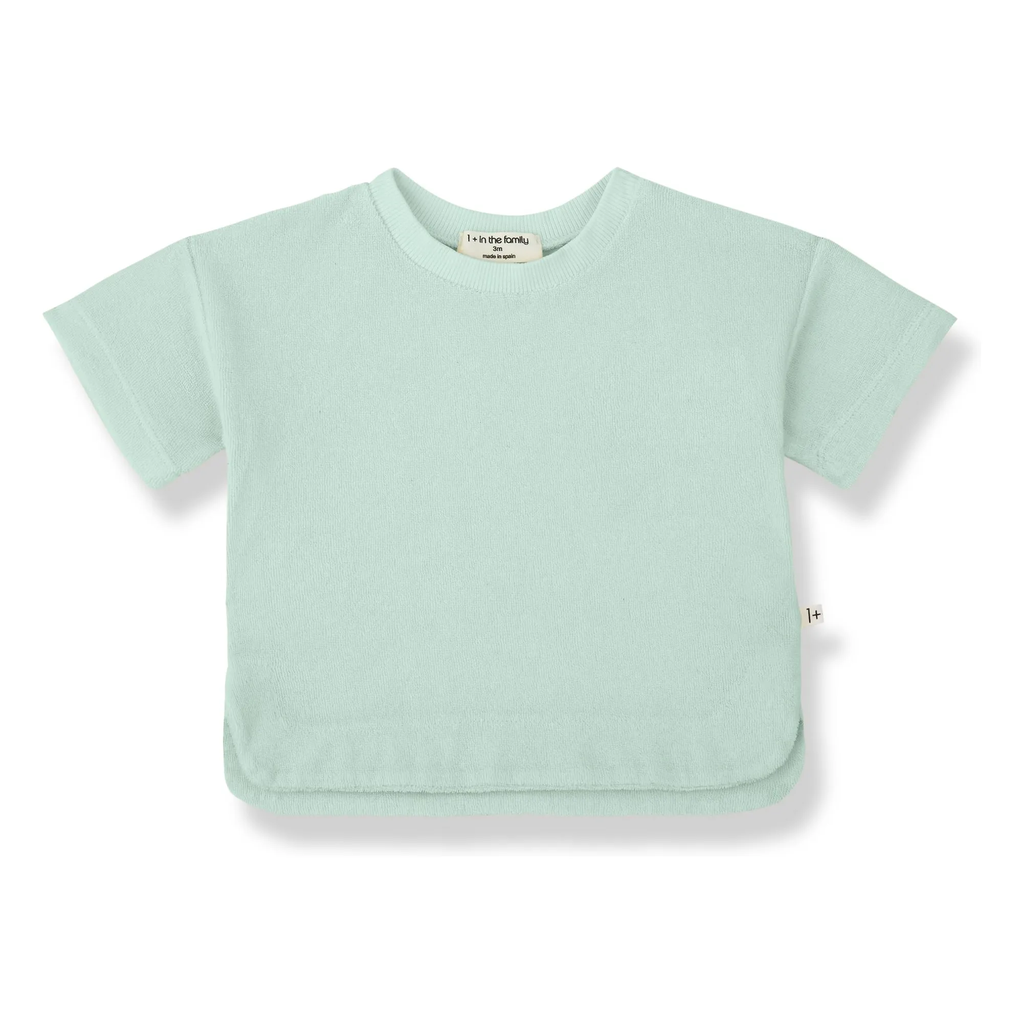 1+ In The Family Almond Green Manacor Sponge T-Shirt