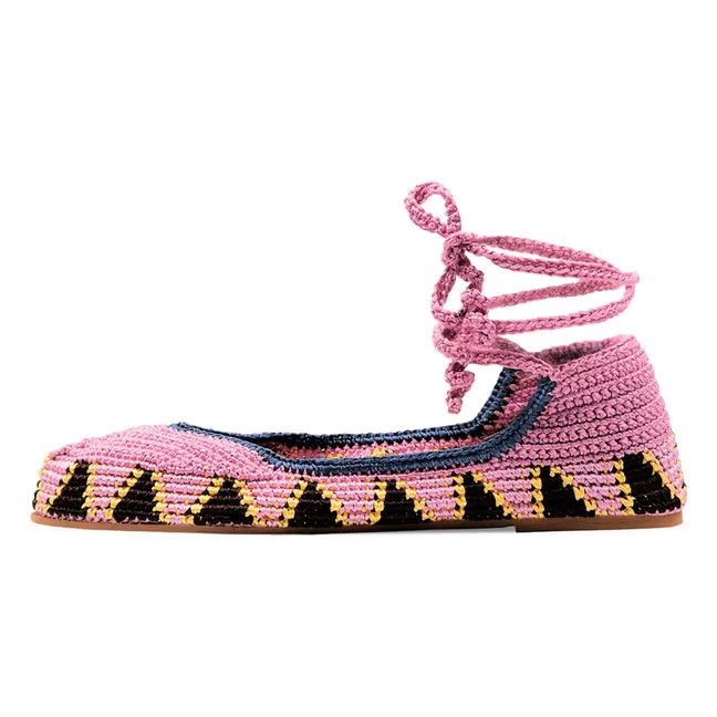 Ballerines High Bigbubble Pink | Rose bonbon
