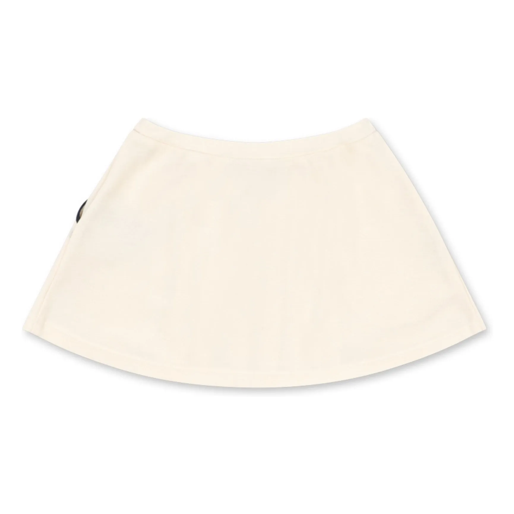Jupe Florita Cerises Coton Bio | Ecru- Image produit n°4