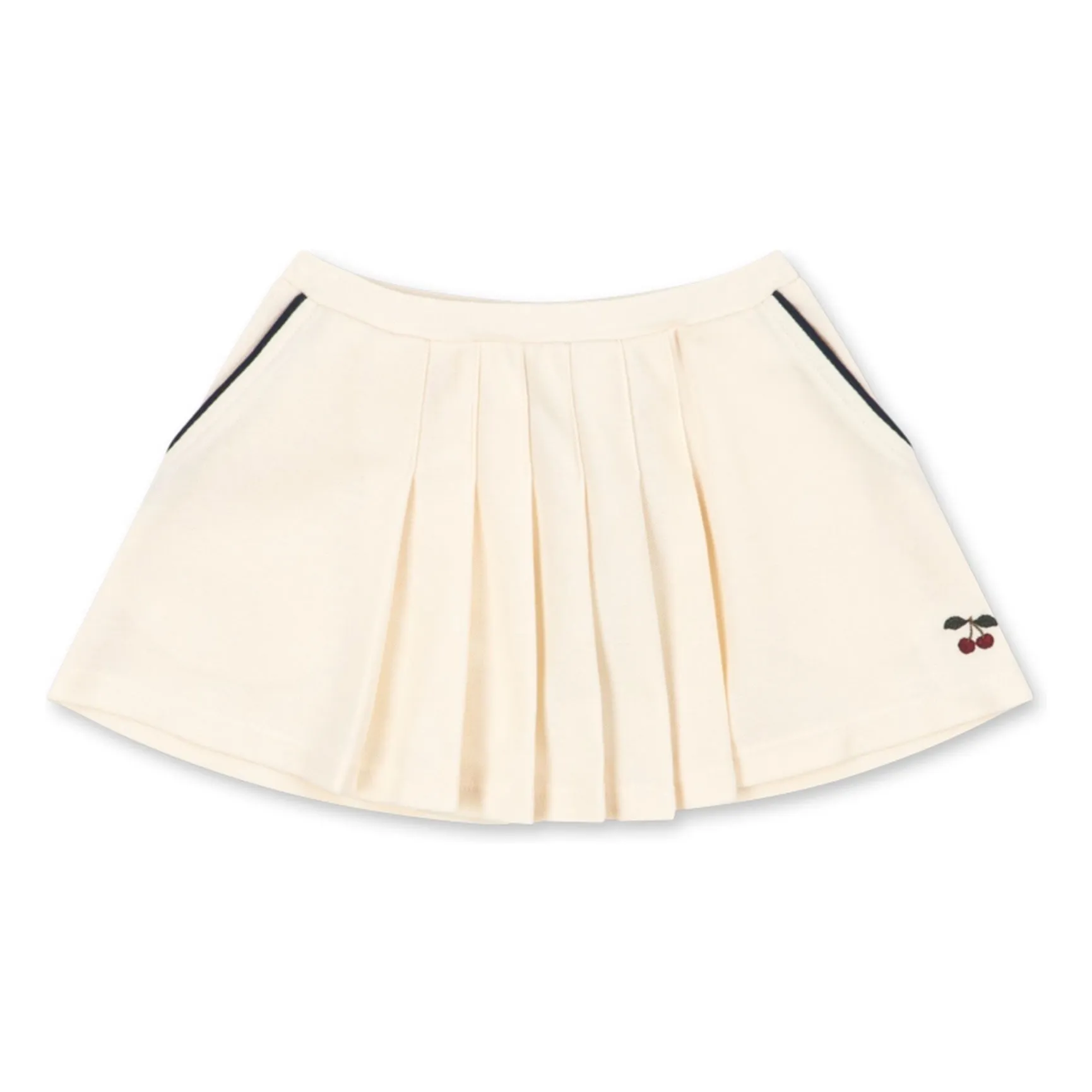 Konges Sløjd Ecru Florita Cerises Organic Cotton Skirt