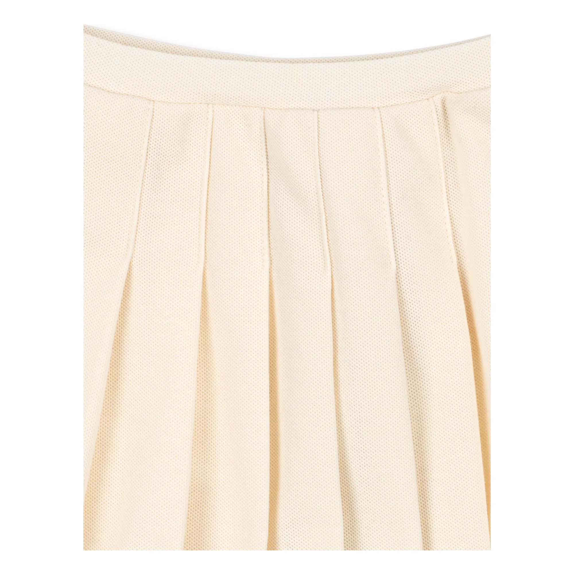Jupe Florita Cerises Coton Bio | Ecru- Image produit n°3