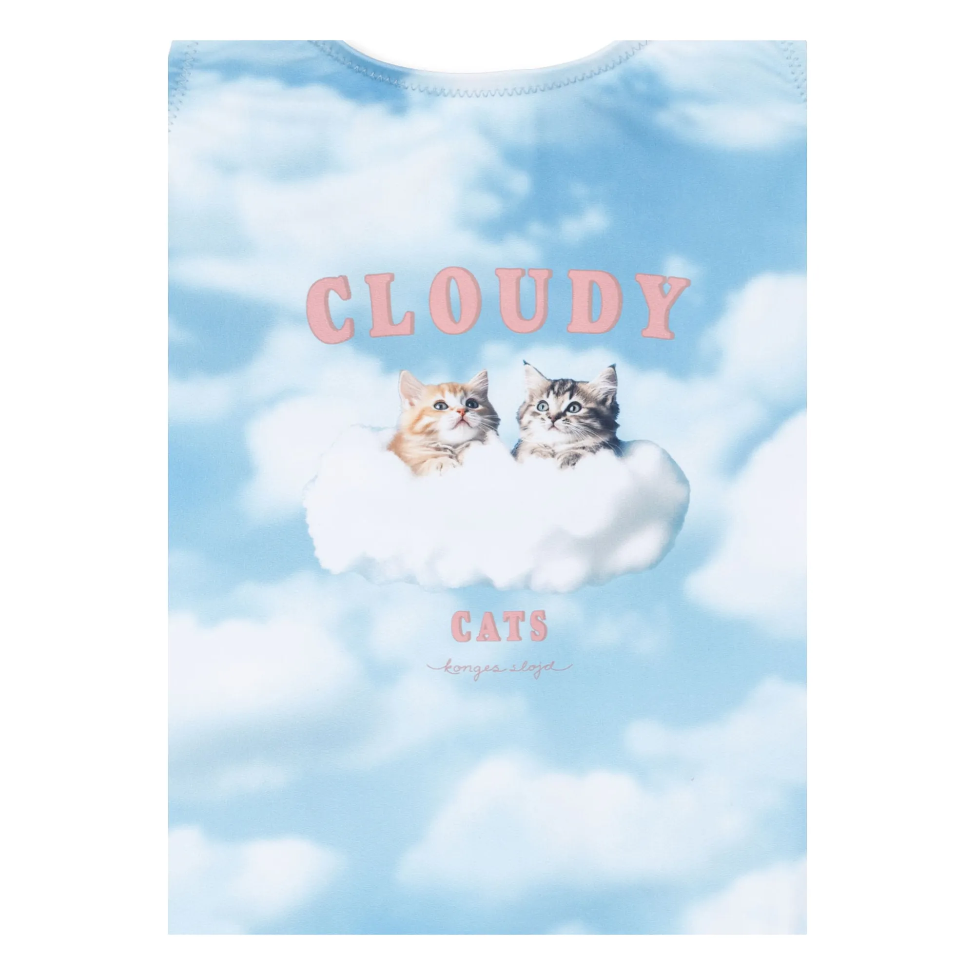Maillot de Bain Nuages Fibres Recyclées | Bleu ciel- Image produit n°3