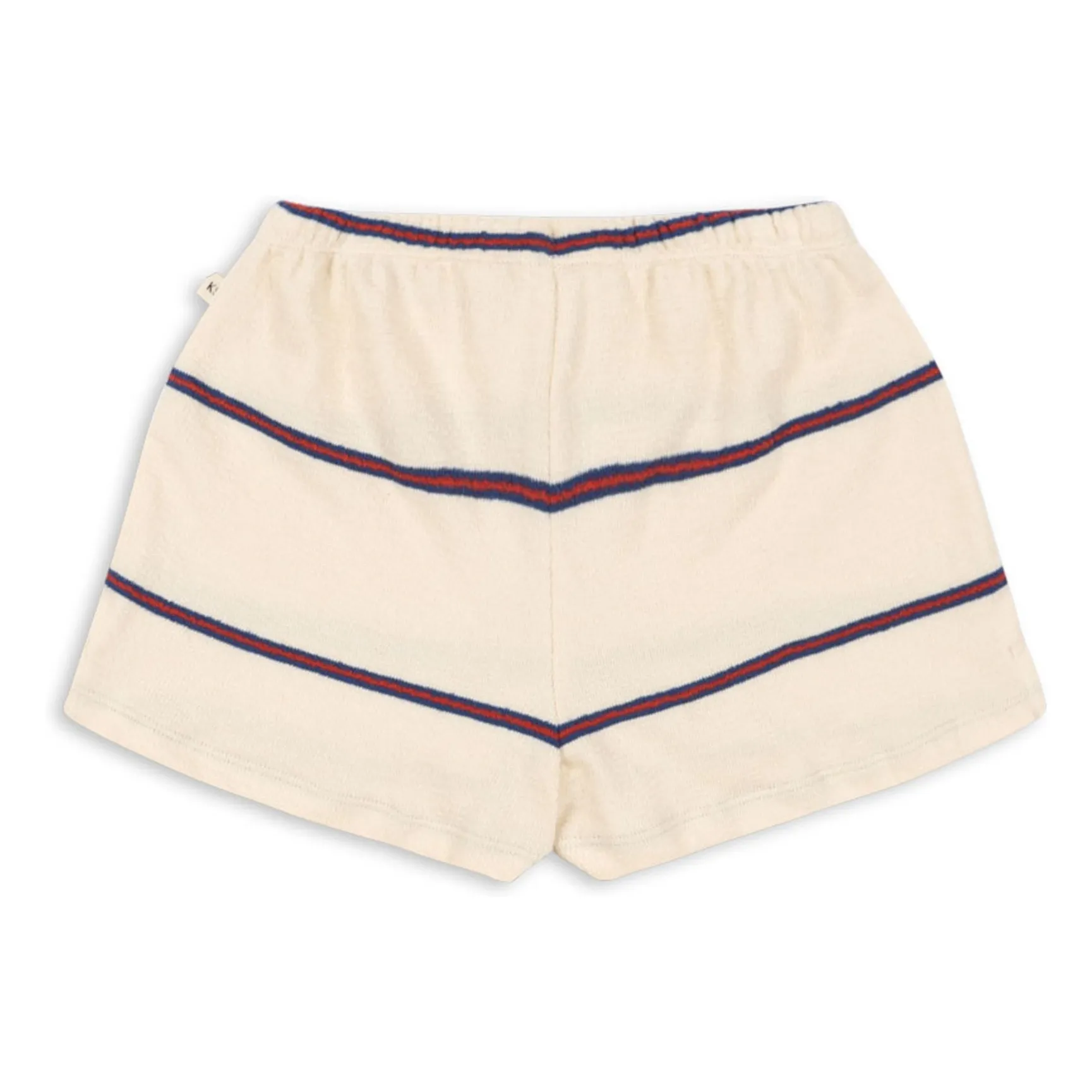 Short Trio Rayé Coton Bio | Beige- Image produit n°4