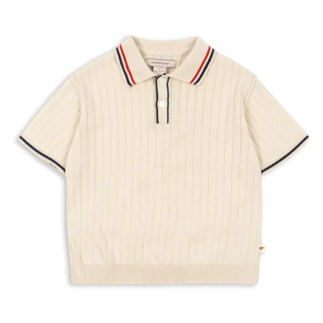 Polo Mio Maille Coton Bio | Ecru