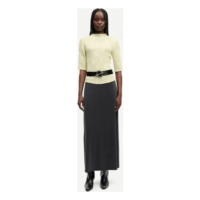 Top Safrida Coton | Vert anis