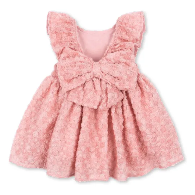 Robe Ally Fleurie Tulle | Rose