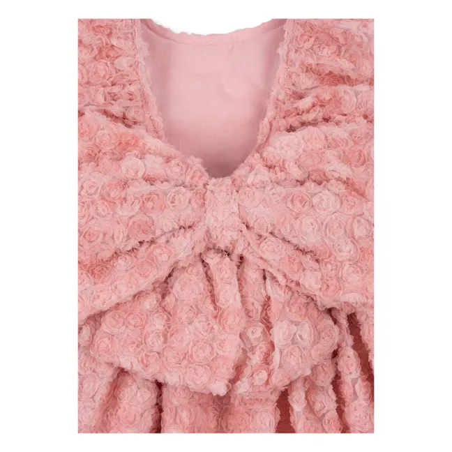 Robe Ally Fleurie Tulle | Rose