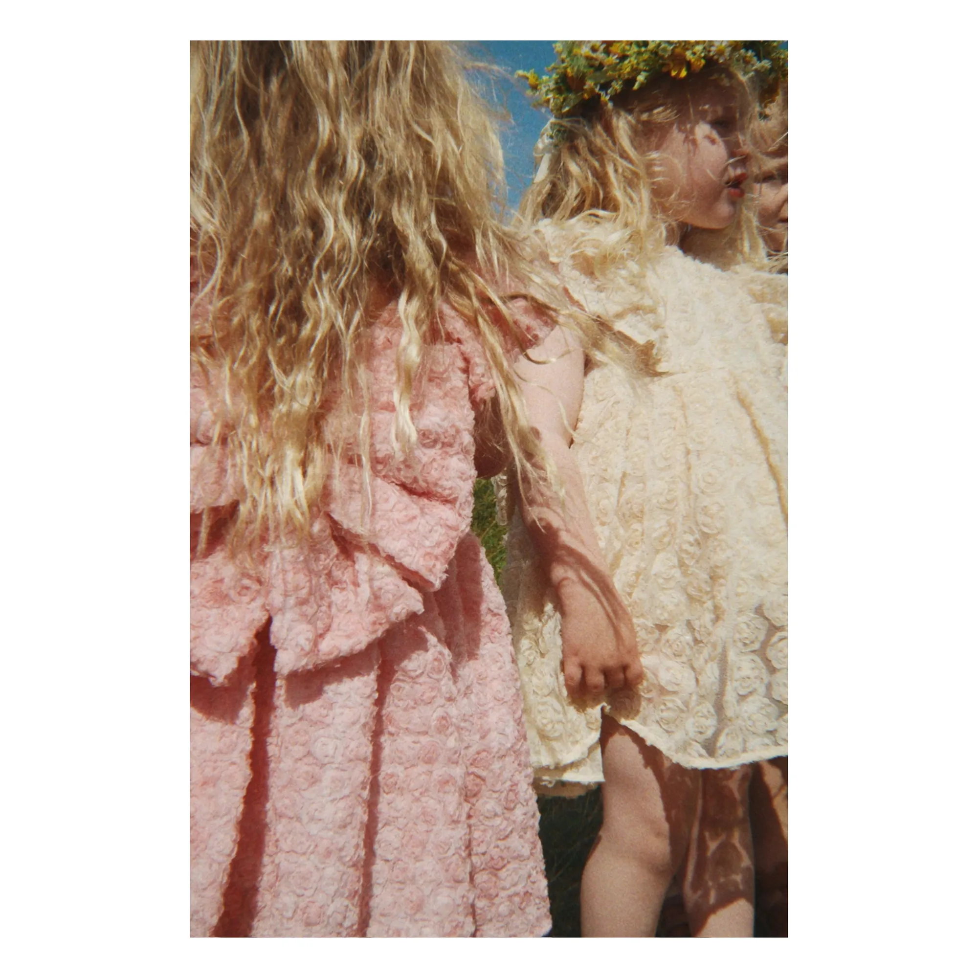 Robe Ally Strass Tulle | Beige- Image produit n°5