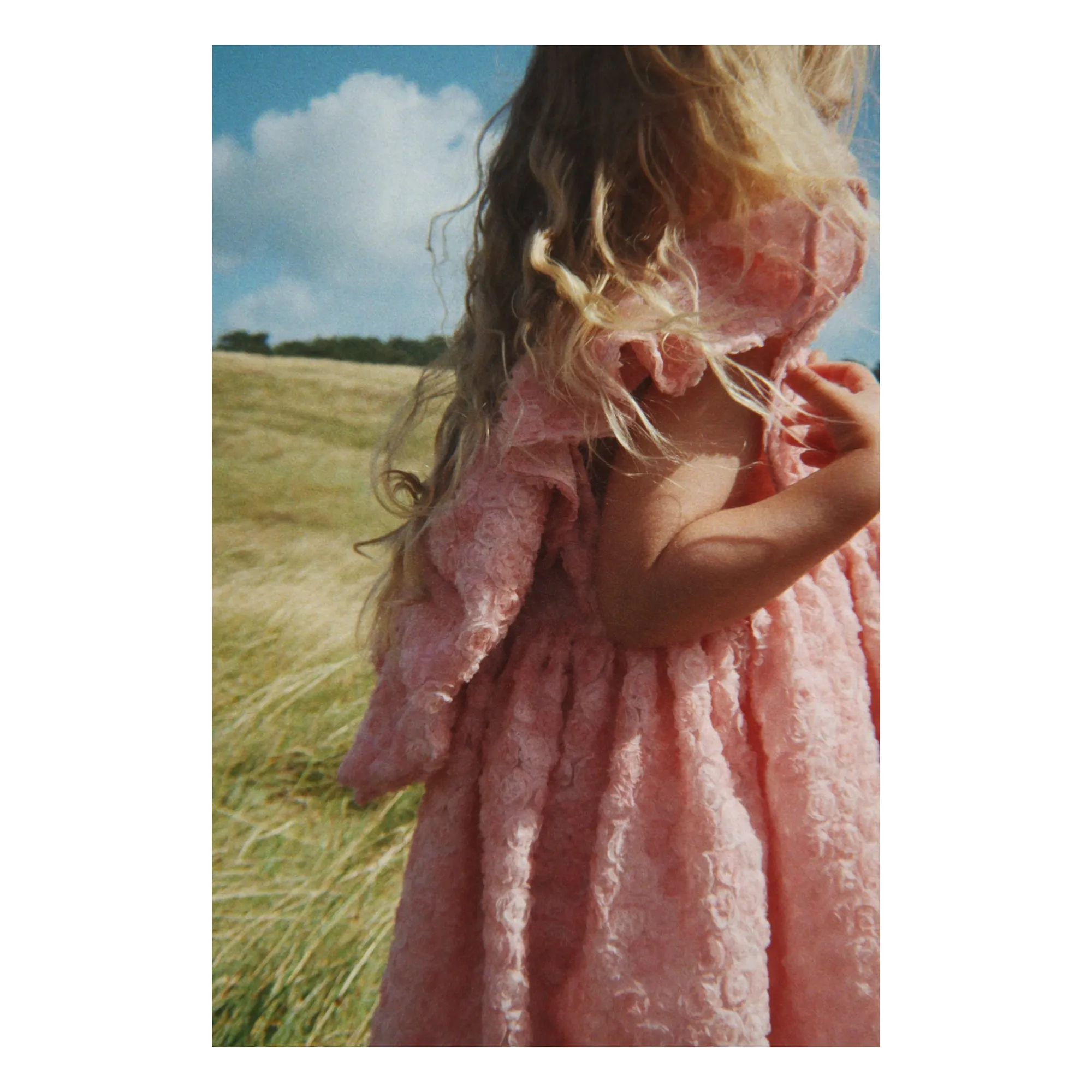 Robe Ally Fleurie Tulle | Rose- Image produit n°5