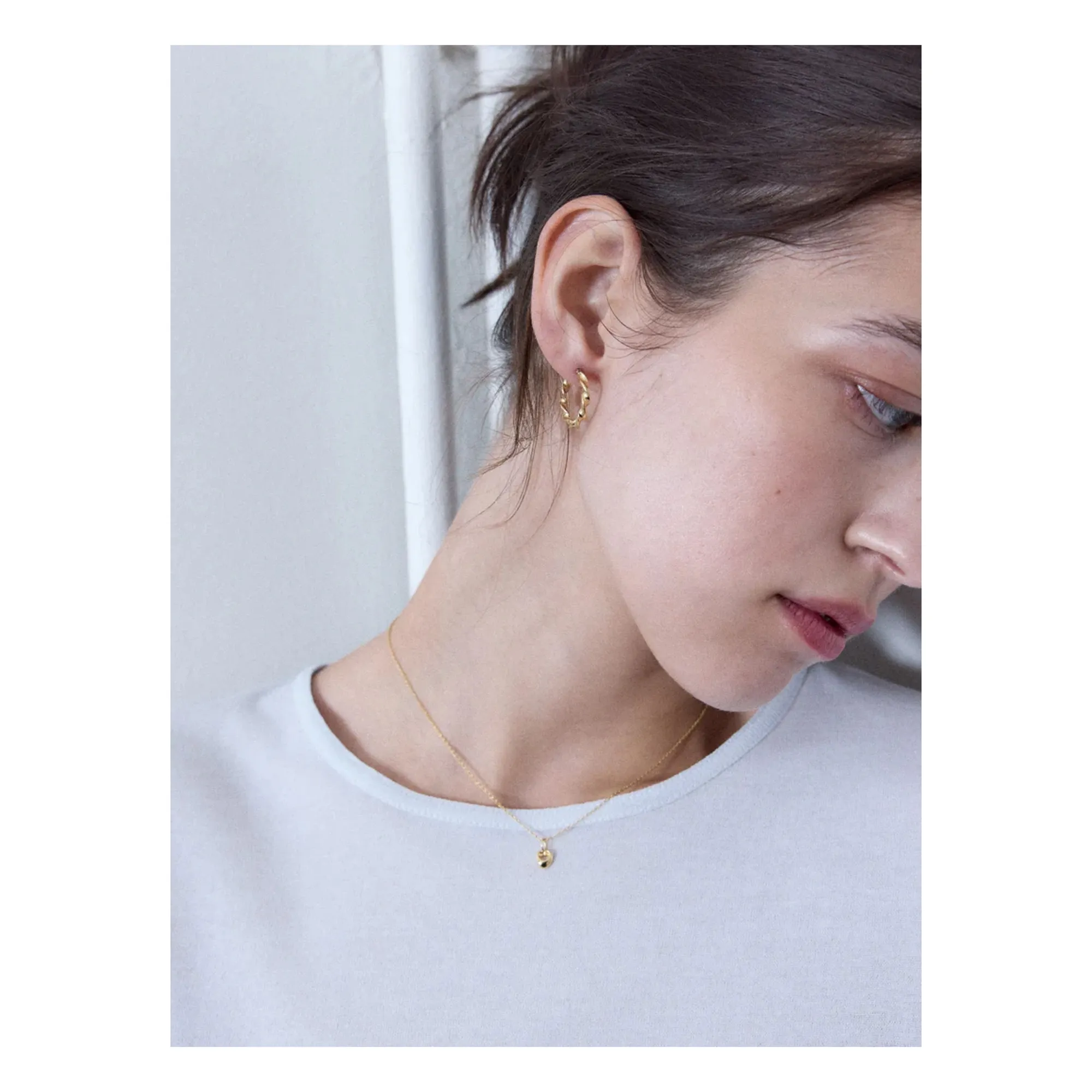 Collier Le Minuscule | Doré- Image produit n°2