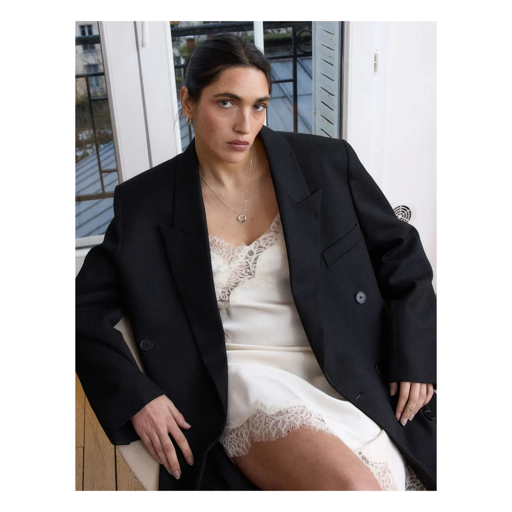 Collier Les Volutes | Argenté- Image produit n°1