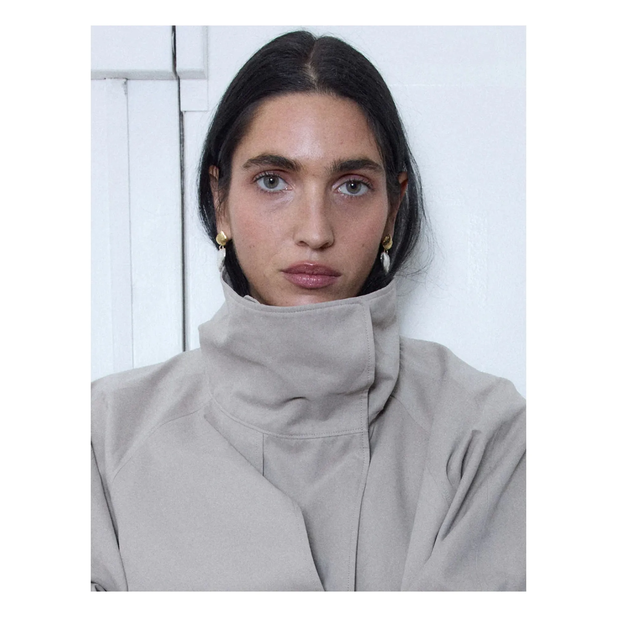 Boucles La Double | Doré/Argenté- Image produit n°2