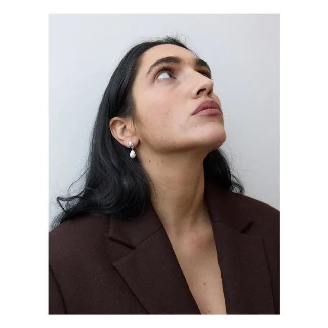 Boucles La Perle | Argenté