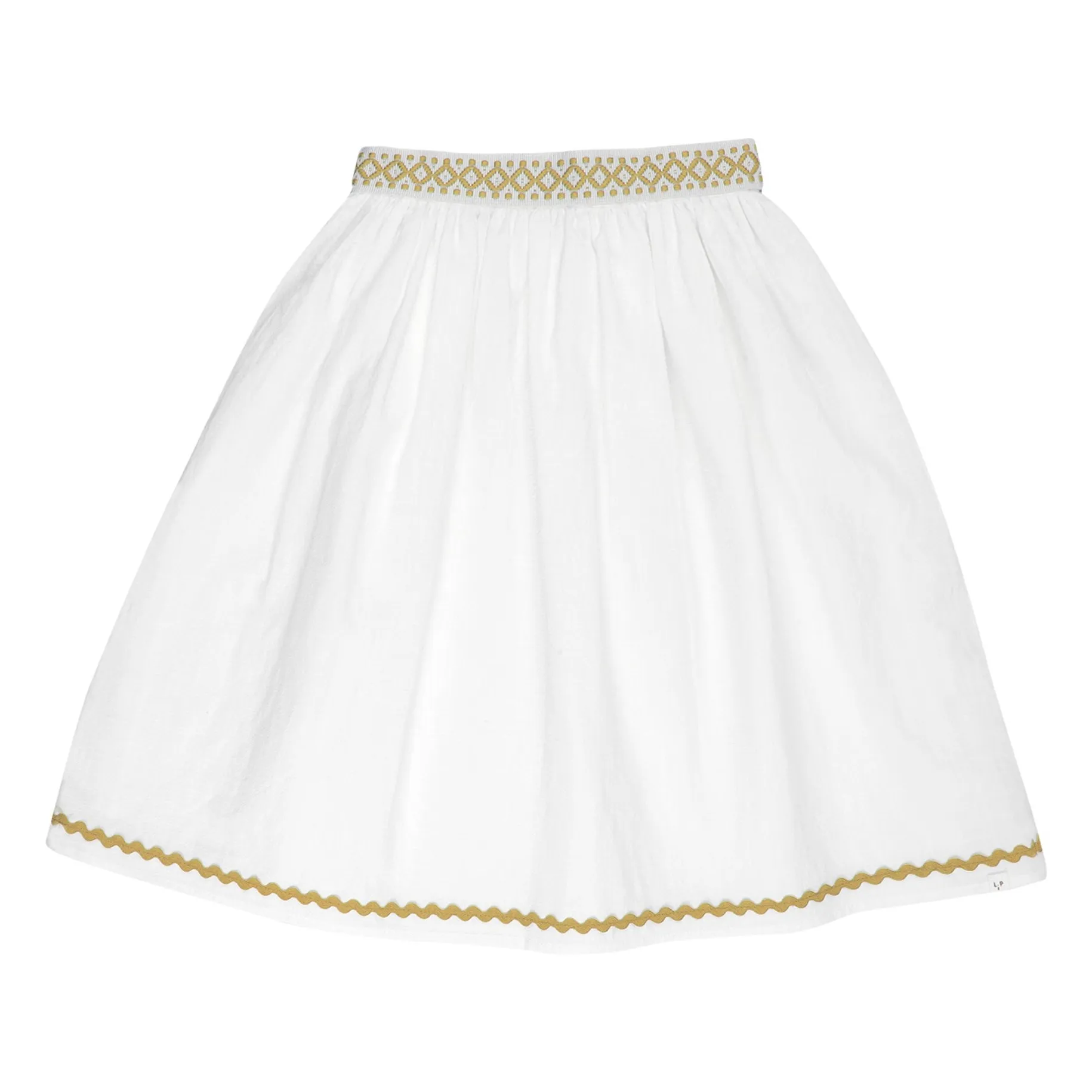 Bordalo Belted Skirt | Ochre- Product image n°0