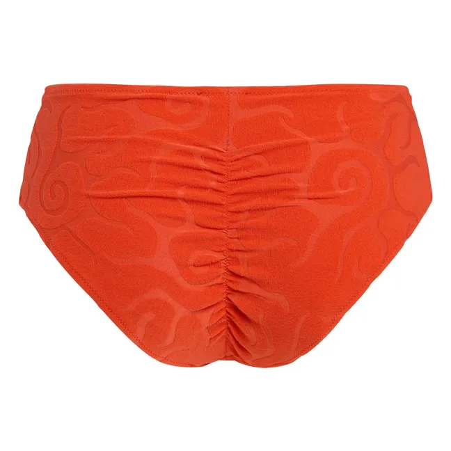 Bas de Maillot Sunero Riva Texturé | Rouge