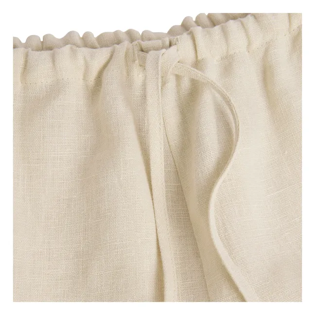 Rin Pantalones cortos de lino  | Crudo