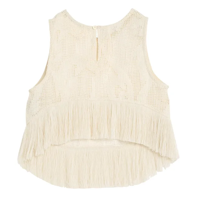 Top Tribalo Aurora Crochet | Crudo