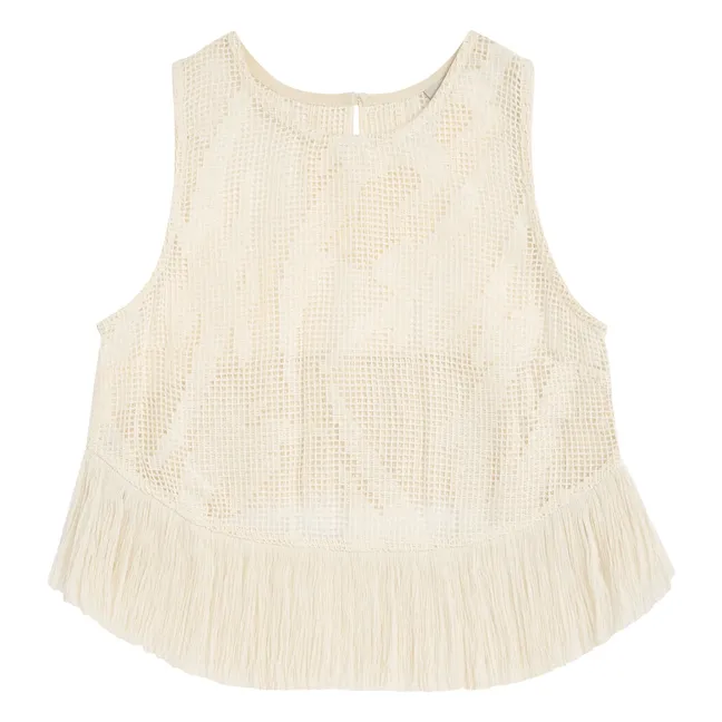 Top Tribalo Aurora Crochet | Crudo