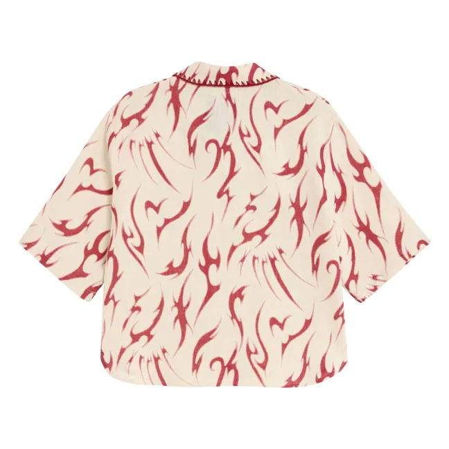 Chemise Tribalo Vera Lin | Rouge