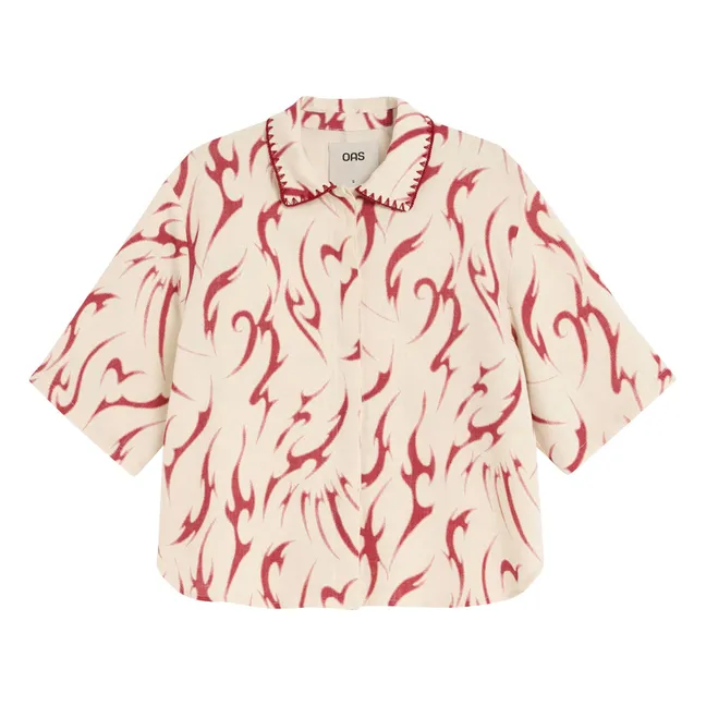 Chemise Tribalo Vera Lin | Rouge