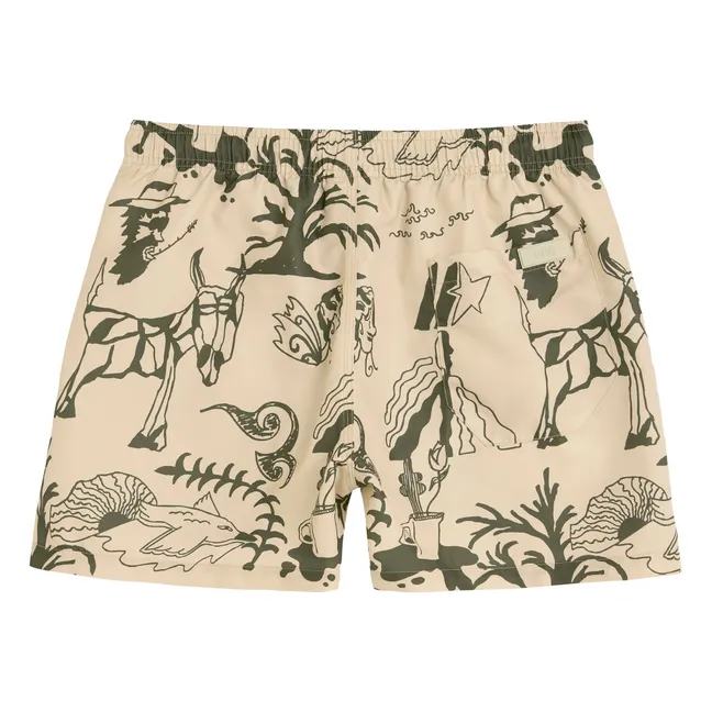 Shorts de baño Poplan | Beige