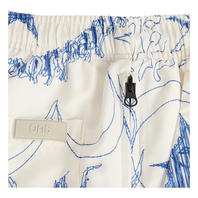 Shorts de baño románticos | Azul