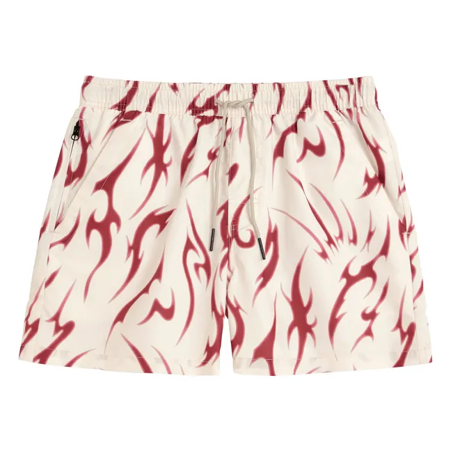 Shorts de baño Tribalo | Rojo