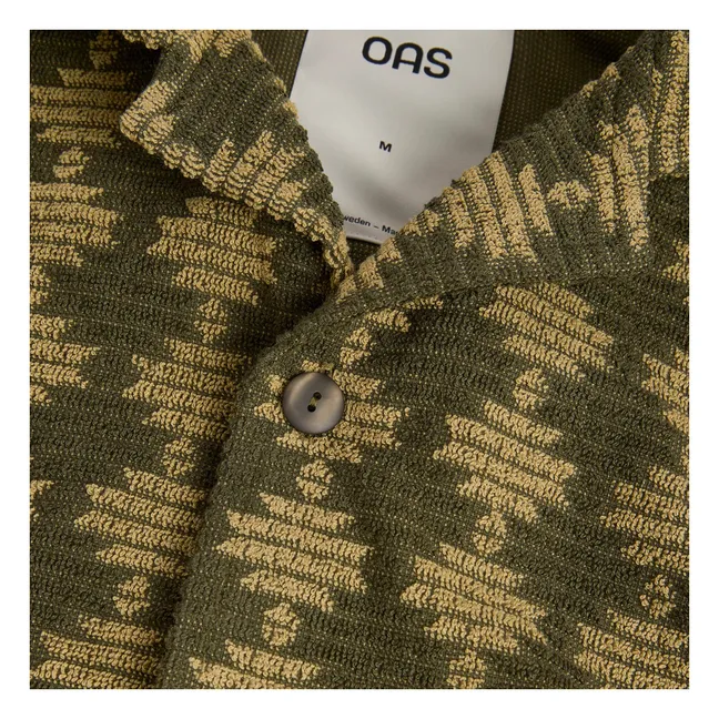 Camisa Forti Cuba | Verde Oscuro