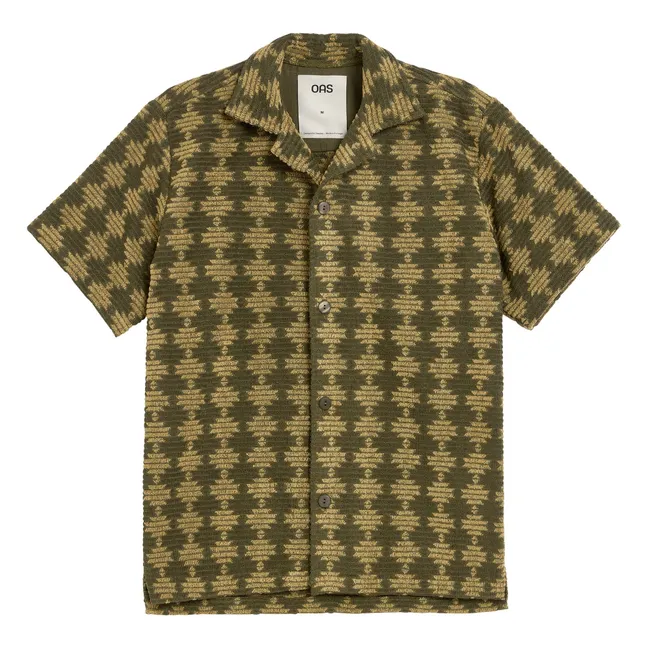 Camisa Forti Cuba | Verde Oscuro