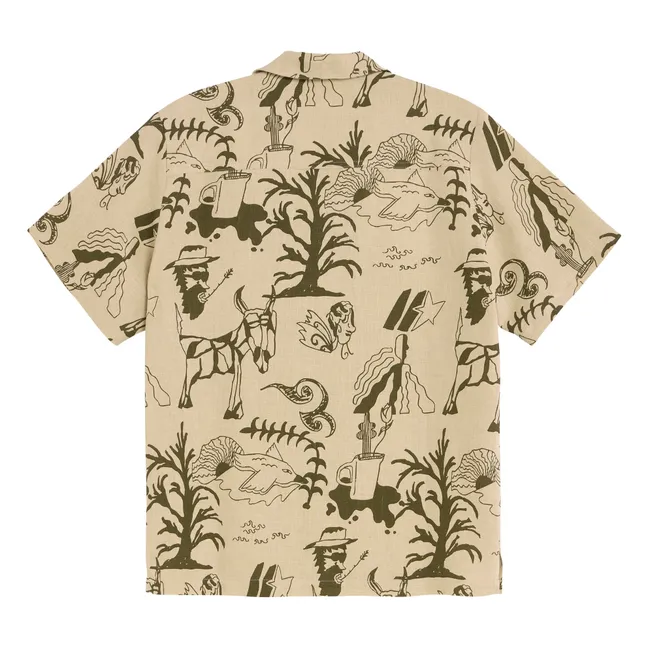 Camisa Poplan Cuba | Beige
