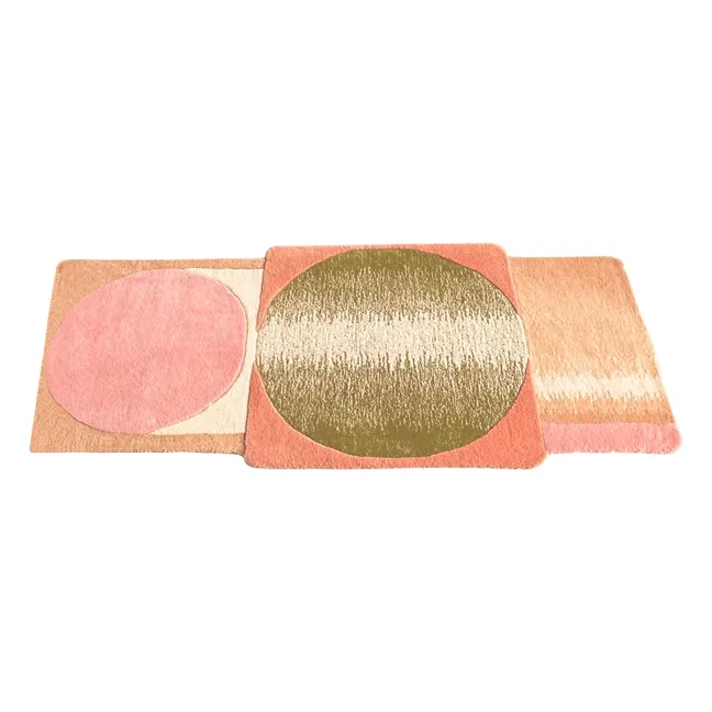 Tapis en laine Atlas | Rose