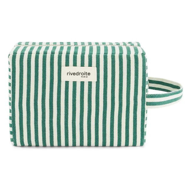 Trousse Tournelles Coton Recyclé | Vert