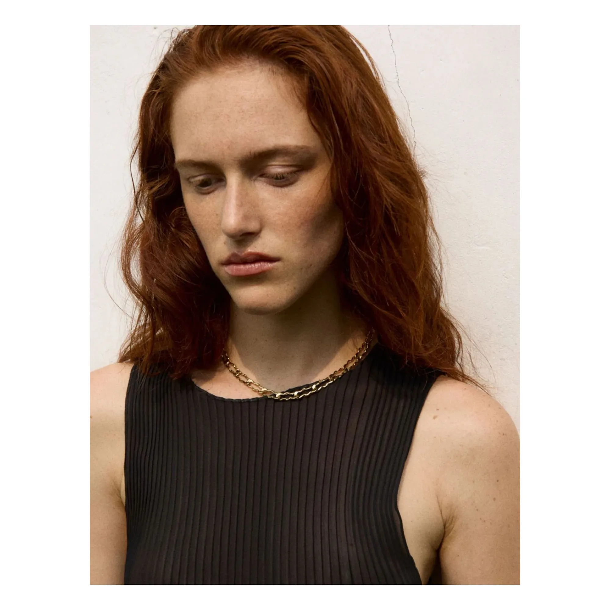 Collier L'Irrégulier | Doré- Image produit n°2
