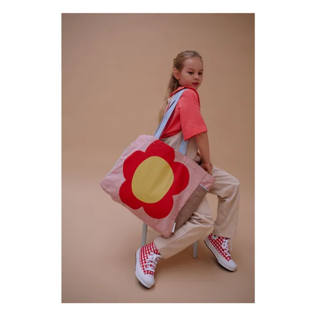 Tragetasche Blume | Puderrosa