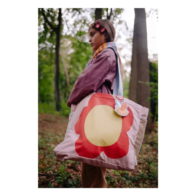 Cabas Fleur | Powder pink