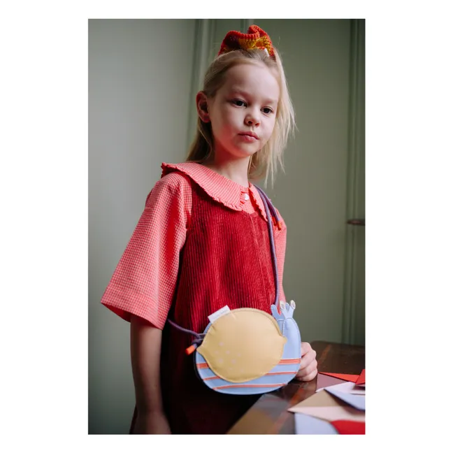 Sac Portefeuille Escargot | Bleu