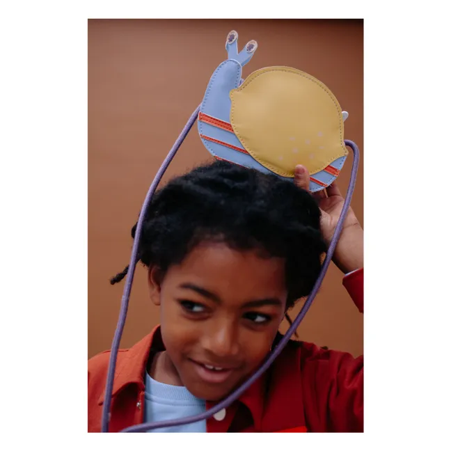 Sac Portefeuille Escargot | Bleu