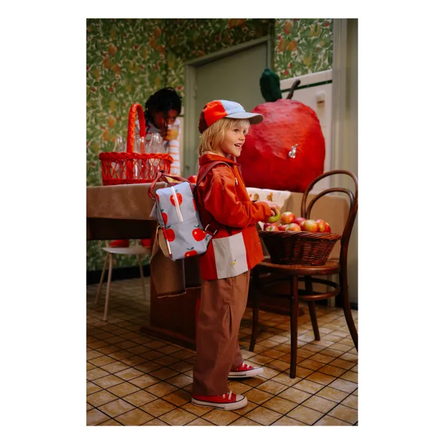 Small Envelope Apple Backpack | Blue